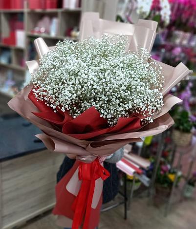 Букет цветов из: Гипсофила в Щемилово