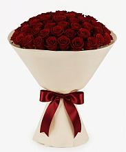Букет 101 Бордовая роза Блэк Бакарра в Щемилово