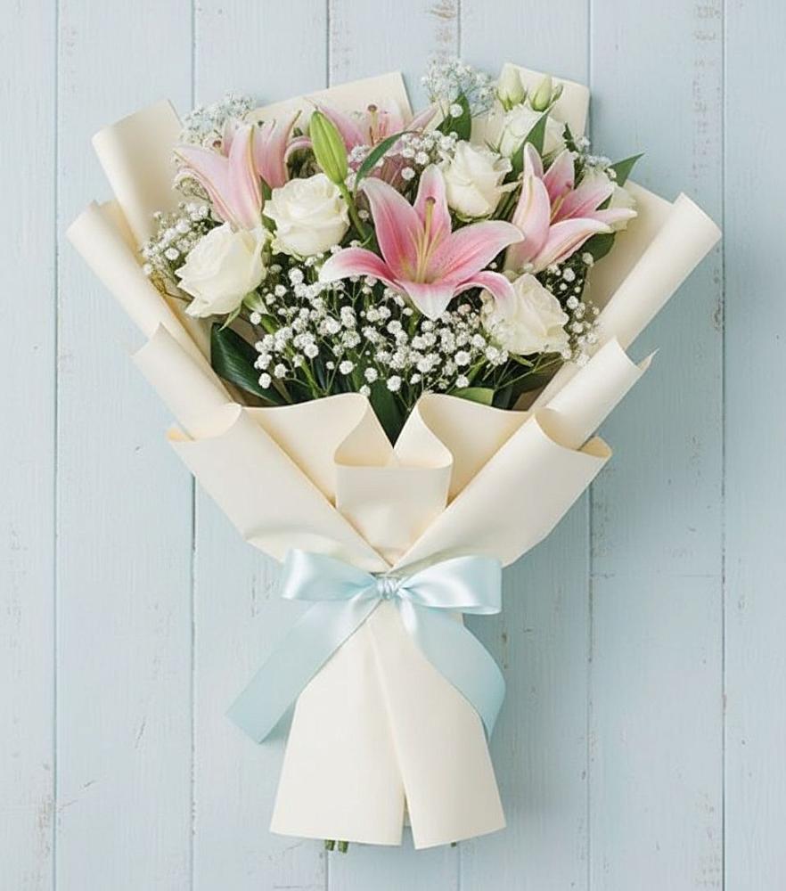 Букет цветов из: Лилии в Щемилово