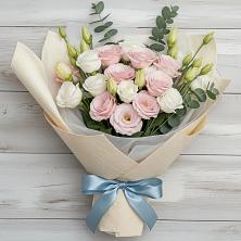 Букет цветов из:  Лизиантусы в Щемилово