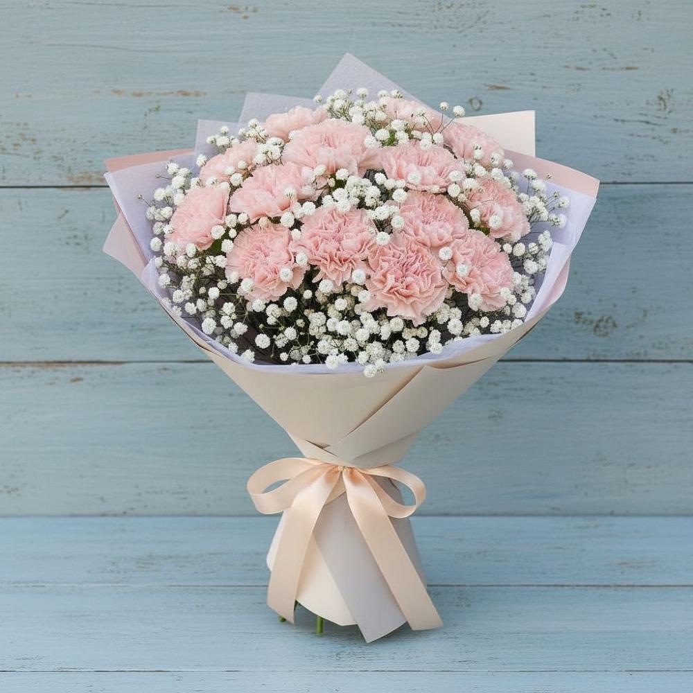 Букет цветов из: Гвоздики в Щемилово