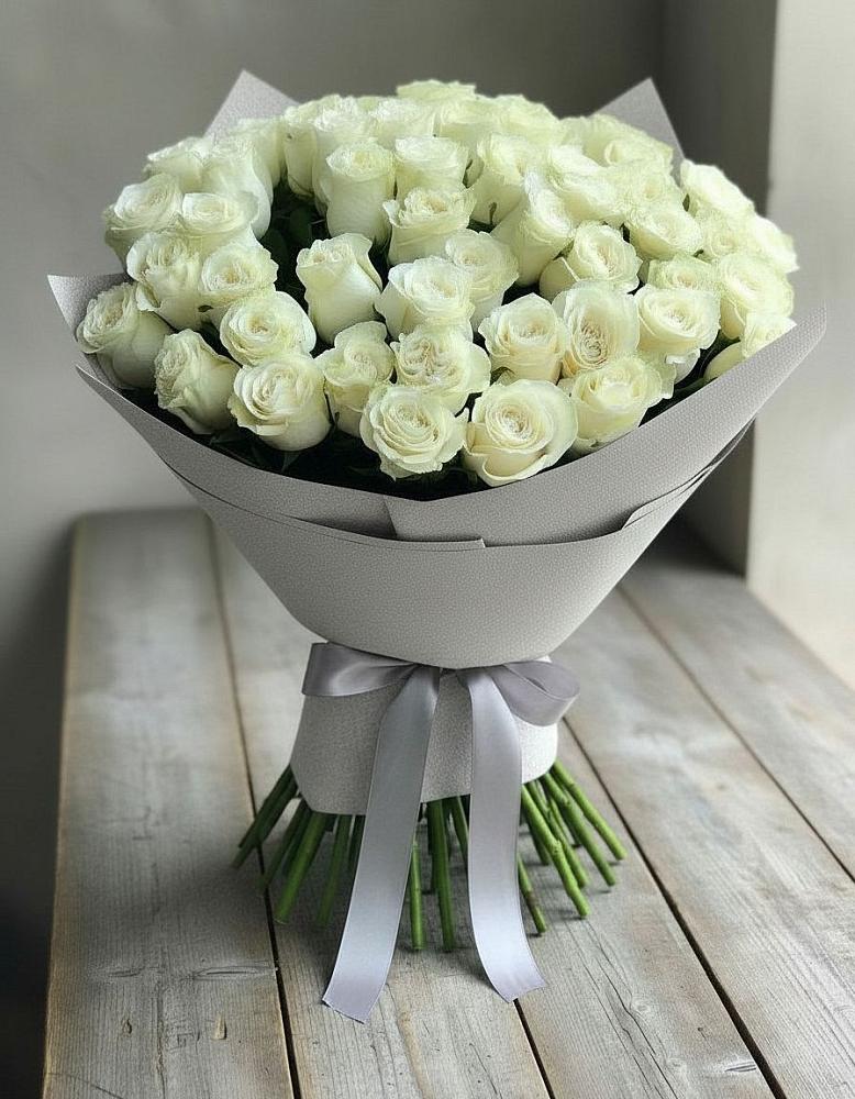 Букет 35 Белых роз в Щемилово