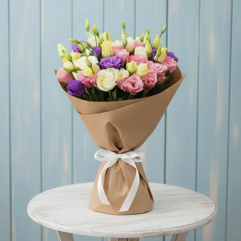 Букет цветов из: Лизиантусы в Щемилово