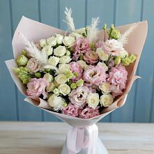 Букет цветов из:  Альстромерии и Розы в Щемилово