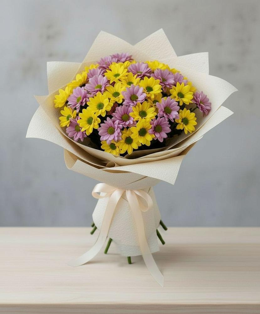Букет цветов из: Хризантемы в Щемилово